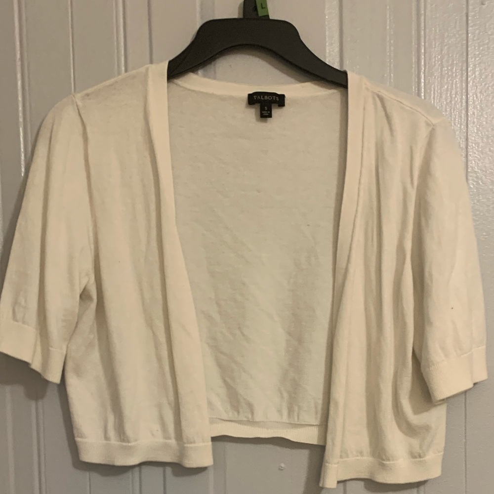 Talbot cropped cardigan